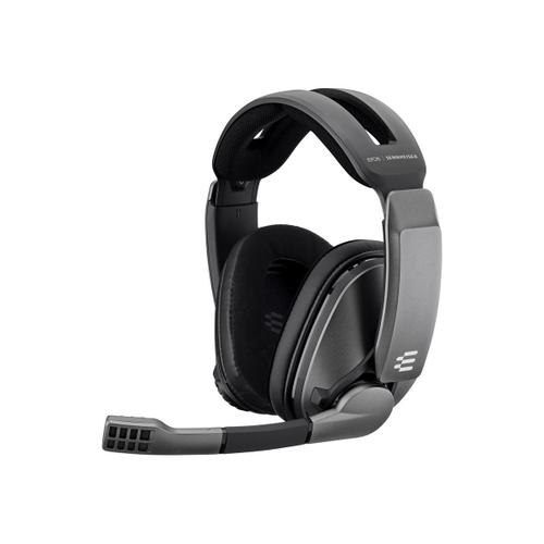 EPOS GSP 370 - Micro-casque - canal 7.1 - circum-aural - Bluetooth - sans fil - noir