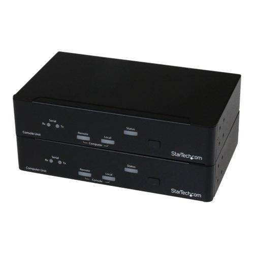 StarTech.com KVM Console Extender par fibre optique multimode avec DVI, USB, série et audio (SV565FXDUSA) - Rallonge écran-clavier-souris/audio/série - USB - jusqu'à 2 km - pour P/N: IM12D1500P...