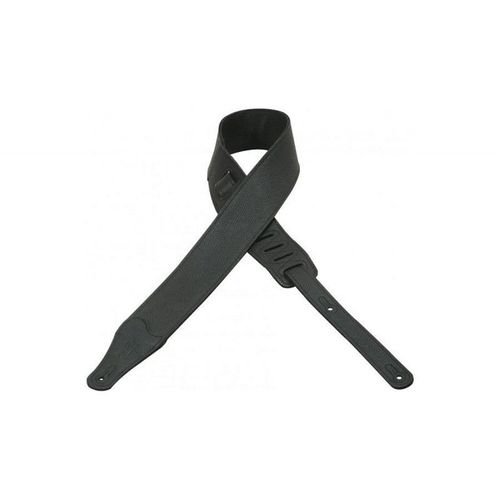Levy's M26bl-Blk - Sangle Guitare Cuir 6,3 Cm Noire