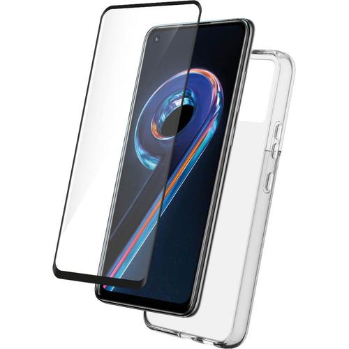 Pack Realme 9 4g/9 Pro + Coque Transparente + Verre Trempé Bigben