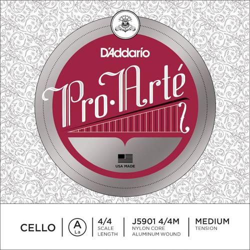 D'addario J5901 4/4m - Corde Seule (La) Violoncelle Pro-Arte, Manche 4/4, Medium