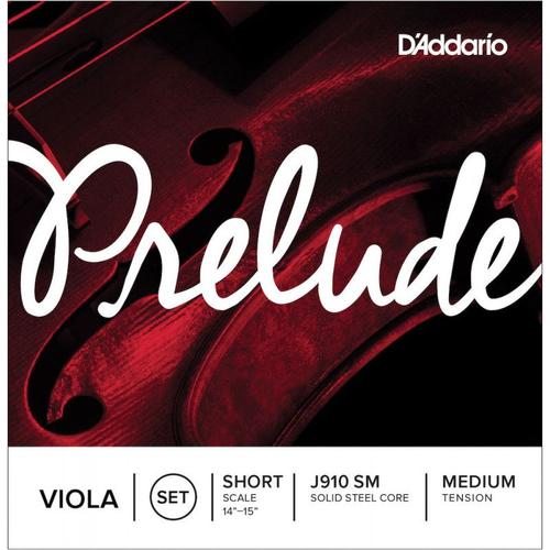 D'addario J910 Sm - Jeu De Cordes Alto Prelude, Short Scale, Medium