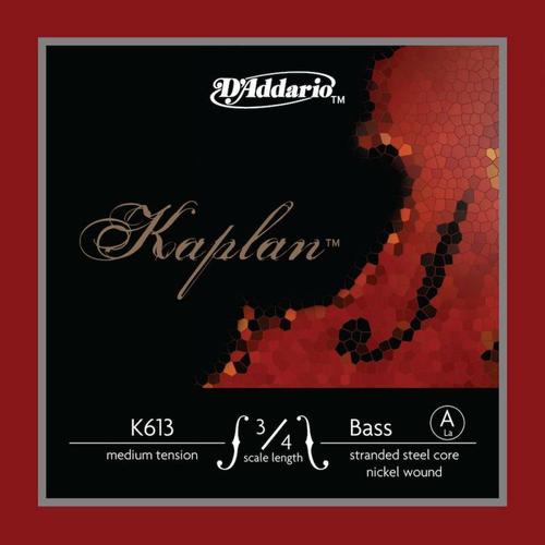 D'addario K613 3/4m - Corde Seule (La) Contrebasse Kaplan, Manche 3/4, Medium