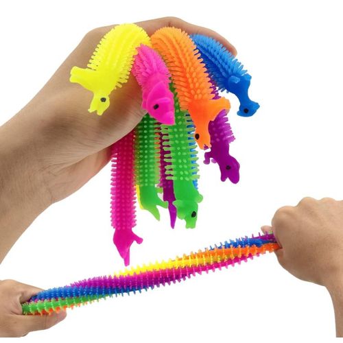 Jouet En Corde Extensible En - Jouet Sensoriel Unique Pour Les Enfants Et Les Adultes Avec Add, Tdah, Toc Ou Autisme- (Dinosaure)