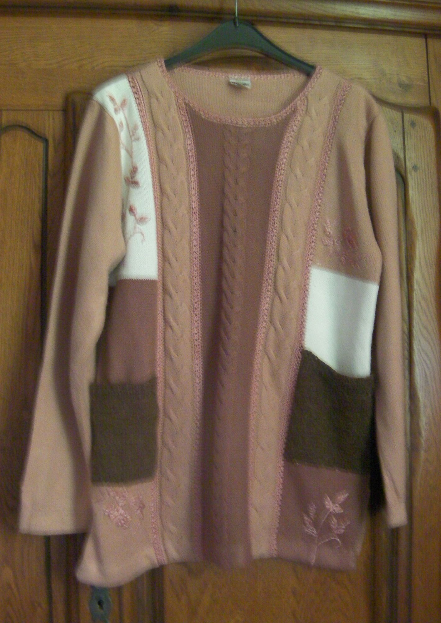 Pull Vieux Rose Damart- Taille 40