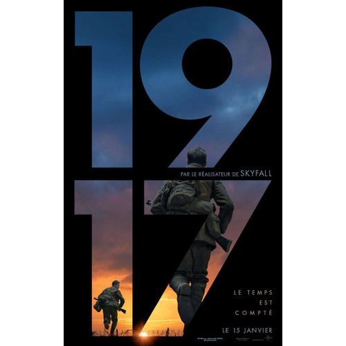 Affiche Officiel Cinema Du Film 1917 Sam Mendes Pf