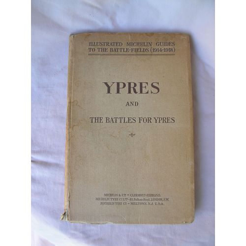 Ww1 Angleterre Livre Sur Ypres Et La Bataille D'ypres En Anglais Édition 1920 Rare