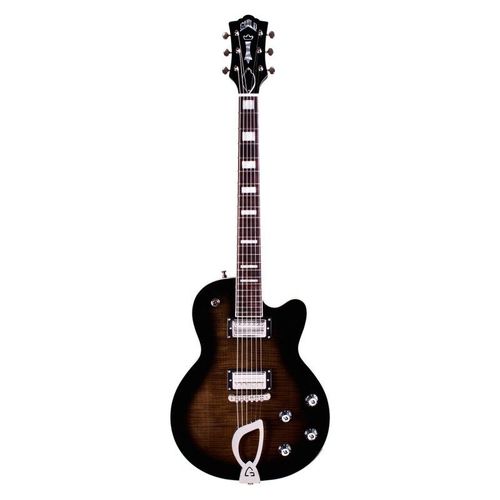 Guild Aristocrat Hh Trans Black Burst - Guitare Électrique (+ Étui)