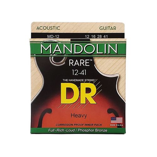 Dr Md-12 - Rare - Phosphor Bronze, Cordes Mandoline, Heavy 12-41