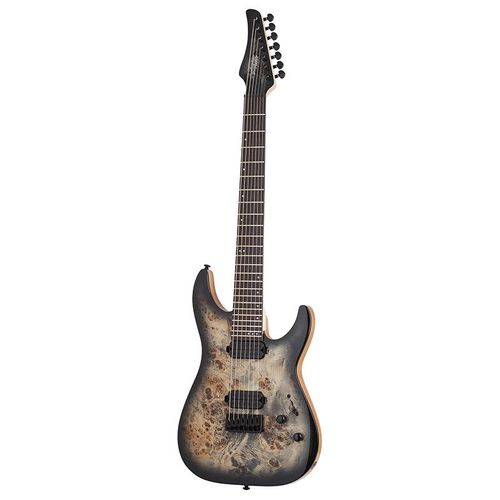 Schecter C-7 Pro - Guitare Électrique - Charcoal Burst