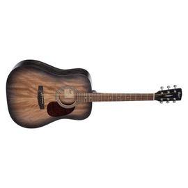 Cort Earth 60 M - Guitare Acoustique Série Earth - Noir Dégradé Pores Ouverts