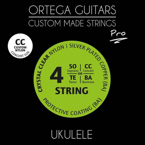 Ortega Ukp-Cc - Jeu Custom Pro Ukulélé Concert