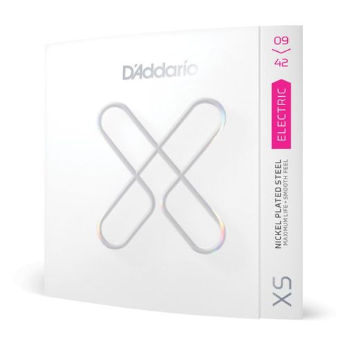 D'addario Xse0942 - Jeu Cordes Xs Nickel Guitare Électrique, 09-42 Super Light