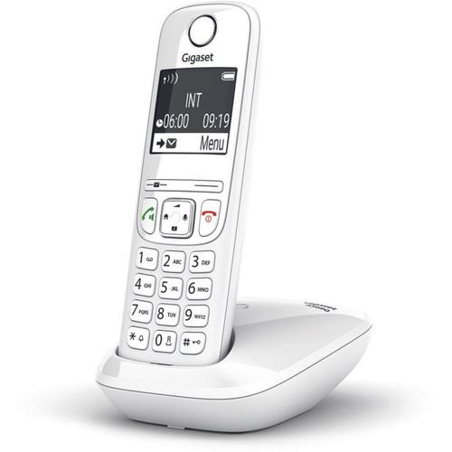 GIGASET Téléphone sans fil - AS690 Duo - Blanc pas cher 