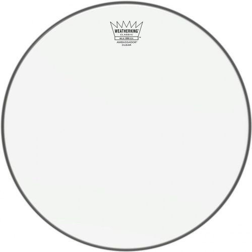 Remo Cl-0314-Ba - Peau De Frappe Ambassador Transparente De 14"