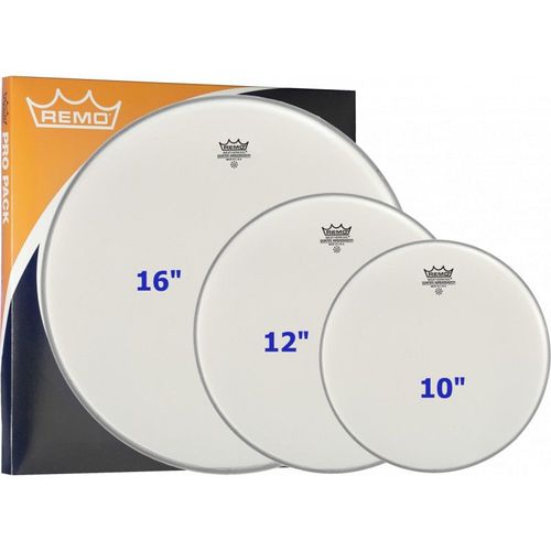 Remo Pp-1392-Ba - Tom Pack (10", 12", 16" Ambassador Sablée)