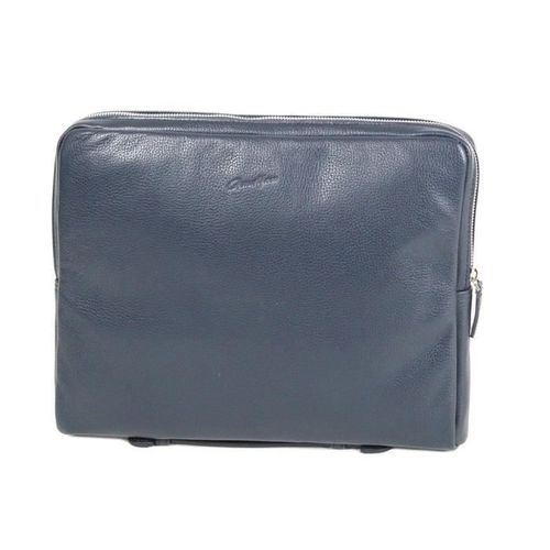 Porte-documents Gérard Hénon TWIST 16244 L x h x p = 34 x 26 x 4 - Gris - Cuir - Femme