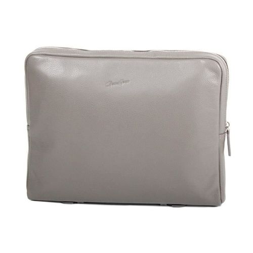 Porte-documents Gérard Hénon TWIST 16244 L x h x p = 34 x 26 x 4 - Taupe - Cuir - Femme