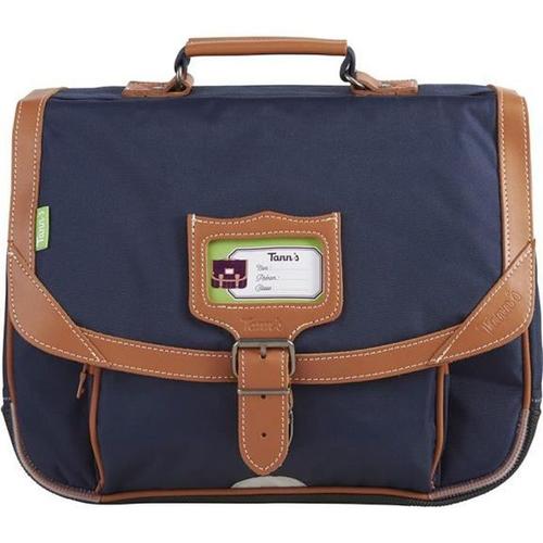 Cartable TANN'S Camille 35cm Bleu Marine