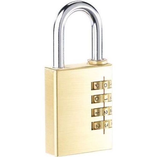 Cadenas ? code 4 chiffres en laiton - 38 mm