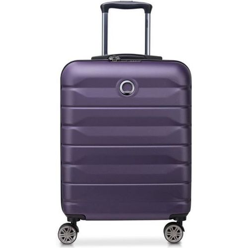 DELSEY PARIS - AIR ARMOUR - Valise cabine rigide slim - 55x40x20 cm - 34 litres - S - Violet foncé