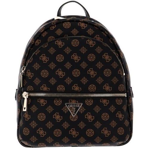 GUESS Manhattan Large Backpack Mocha Logo [134434] - sac à dos sac a dos
