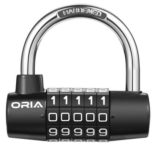 Cadenas ? code Cadenas ? combinaisonde 5 chiffres pour bagages, bo?te ? outils, penderie, casier