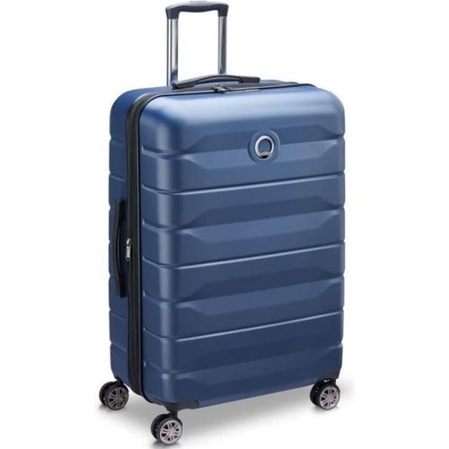 DELSEY PARIS - AIR ARMOUR - Valise grande taille rigide extensible - 77x51x33 cm - 112 litres - XL - Bleu nuit