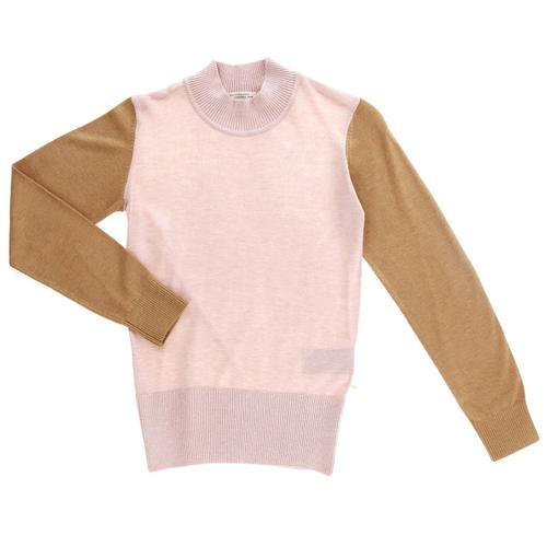 Pull Fin Rose/Beige