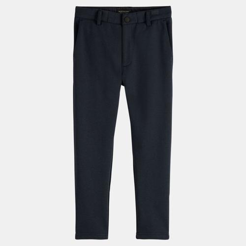 Pantalon Chino En Coton Organique Bleu Marine