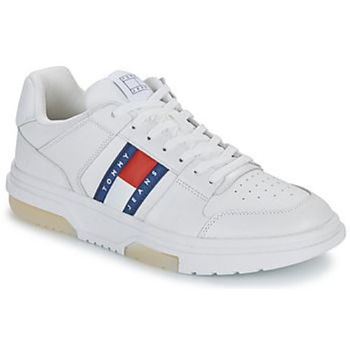 Tommy Hilfiger - Baskets Basses Brooklyn En Cuir - Beige - 40