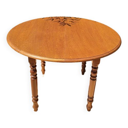 Table Ronde Rallonges Bois
