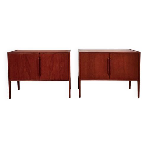 2x Teck Kai Kristiansen  Ct Des Armoires Annes 1960 Bois