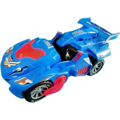 Voiture Transformers ?lectrique Avec Lumi?res Clignotantes Et Son - Se Transforme En Dinosaure - Jouet ?ducatif, Cadeau D'anniversai