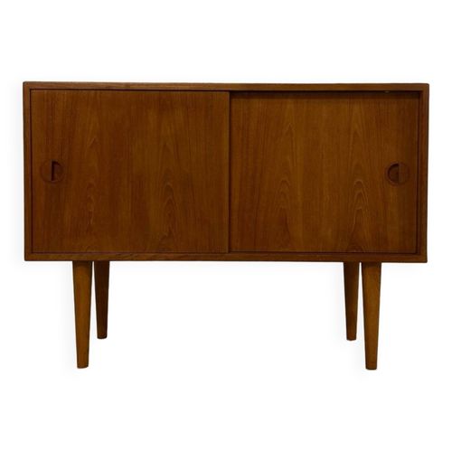 Petit Buffet En Teck Par Hg Furniture Annes 1960 Bois