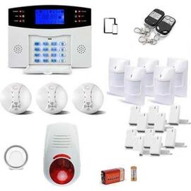 Alarme maison sans fil gsm et 3 caméras wifi kit ip3