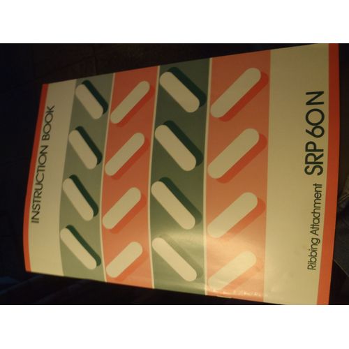 Livre D Instructions Machine A Tricoter Silver Seiko Srp60n