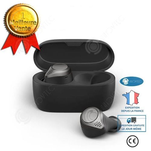 ?Couteur Sans Fil ?Couteur Sans Fil 65t Tws5.0 Type Intra-Auriculaire Mince Gris Charbon