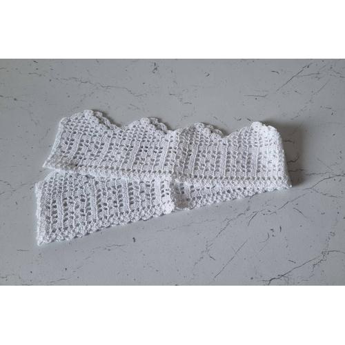 Galon En Crochet Blanc