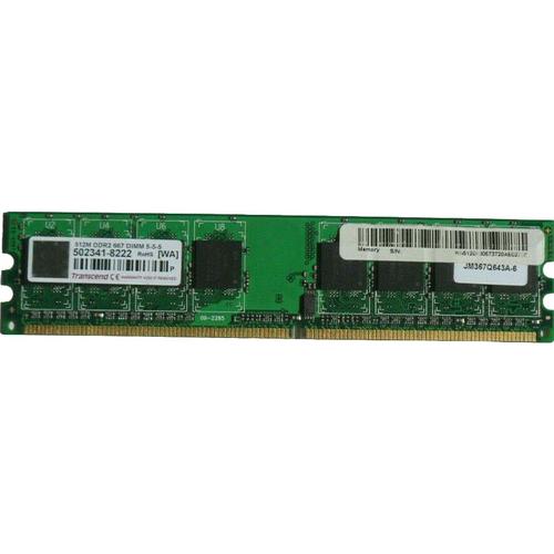 Transcend 512M DDR2 667 DIMM 5-5-5 502341 8222