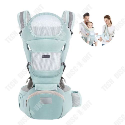 Td® Écharpe Porte-Bébé Avant Maintien Horizontal Stockage Multifonctionnel Coton Épaules Tabouret Sac À Dos Quatre Saisons Universel