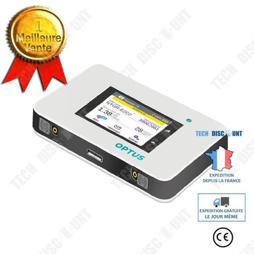TD® Routeur sans fil Aircard AC800S 4G LTE CAT9 450 Mbps Modem sans fil 4g (cat 9) AC800S / Rapide et Haut Débit / 15 Périphériques