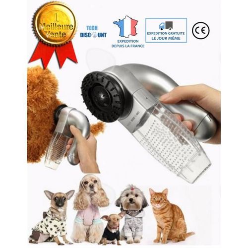 Confo® Brosse Chien Chat Autonettoyante Enlèvement Efficace Réutilisable Peigne Poils Morts Court Long Toilettage Animaux De Compagn