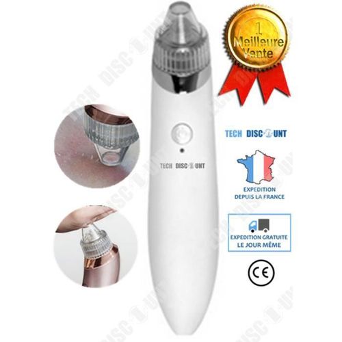 Td® Extracteur Aspirateur De Points Noirs Impuretes Professionel 5 En 1 Nettoyeur Electrique Manuel De Visage Acne Huile Et Boutons Multicolore