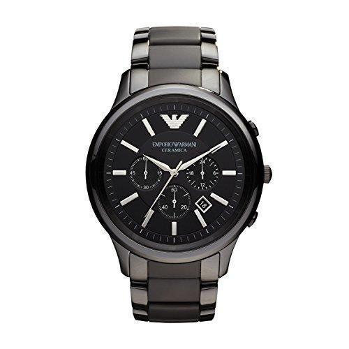 Emporio Armani Homme Chronographe Quartz Montre Avec Bracelet En Céramique Ar2453