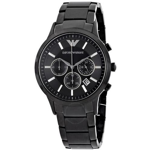 Emporio Armani Classique Chronographe Montre Homme Noir Cadran Ar2453