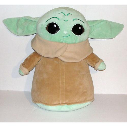 Peluche Star Wars Geante Disney Grogu Bébé Yoda Mandalorian 53 Cm Simba Toys