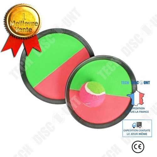 Ball Catch Game 2 Raquettes 20cm Ball Skill Games Kids Sports Outdoor Outdoor Games Team Table Sports Equipment Lancer Et Attraper