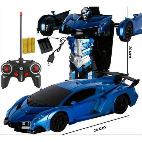 M113-5 Voiture Voiture De Sport Modifié Robot Modèle Télécommande Déformation Voiture Télécommande Transformateurs Jouet Voiture-Huixin