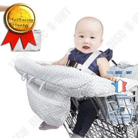 Td® Couverture De Chariot Pour Bébé Support De Caddie Chariot Pour Bébé Polyester Protection Pour Bébé Siège Coussin Protection